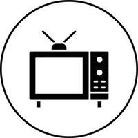 TV-Vektor-Symbol vektor