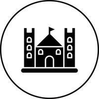 Schloss-Vektor-Symbol vektor