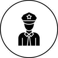 Polizei Offizier Vektor Symbol