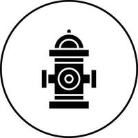 Hydranten-Vektor-Symbol vektor