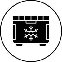 Gefrierschrank Vektor Symbol