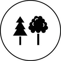 Wald-Vektor-Symbol vektor