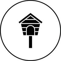Vogel Haus Vektor Symbol
