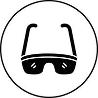 Wissenschaftler Brille Vektor Symbol