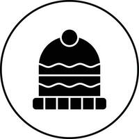 Beanie-Vektor-Symbol vektor