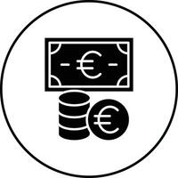 Euro-Währungsvektorsymbol vektor