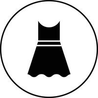 Kleid-Vektor-Symbol vektor