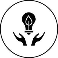 Energie Speichern Vektor Symbol