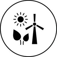 Energie Quellen Vektor Symbol