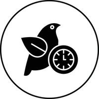 früh Vogel Vektor Symbol