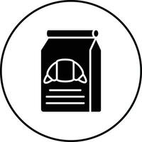 Bäckerei Tasche Vektor Symbol