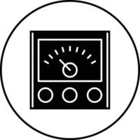 Stromspannung Indikator Vektor Symbol