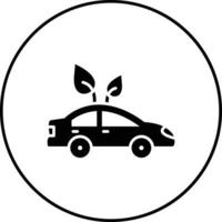 Öko Auto Vektor Symbol