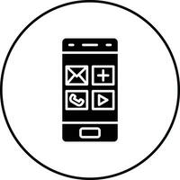 Smartphone-Vektorsymbol vektor