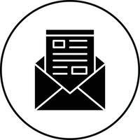 Newsletter-Vektorsymbol vektor