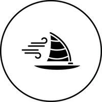 Windsurf-Vektor-Symbol vektor