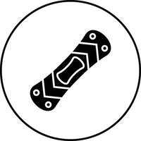 Snowboard-Vektor-Symbol vektor