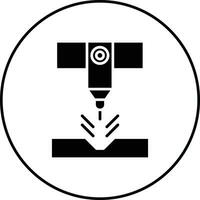 Plasma Laser- Vektor Symbol