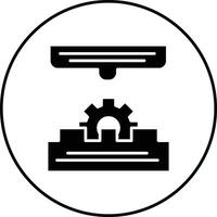 Ingenieurwesen Drucker Vektor Symbol