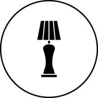 Vektorsymbol Stehlampe vektor