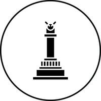 Sieg Säule Vektor Symbol