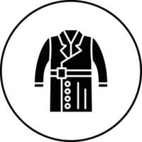 lange Mantel Vektor Symbol