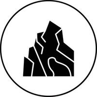 Wüste Höhle Vektor Symbol