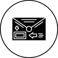 Post Briefmarke Vektor Symbol