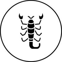 Skorpion-Vektor-Symbol vektor