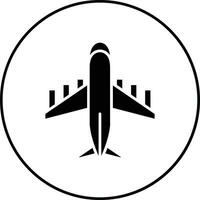 Flugzeug-Vektor-Symbol vektor