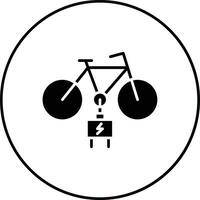 E-Bike-Vektor-Symbol vektor