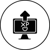 Level-Up-Vektor-Symbol vektor