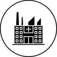 Medizin Fabrik Vektor Symbol