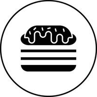 kubanisch Sandwich Vektor Symbol