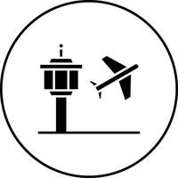 flygplats vektor ikon