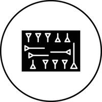 Keilschrift Vektor Symbol