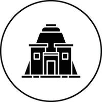 nubisch Pyramiden Vektor Symbol