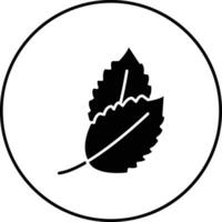 Kraut Blatt Vektor Symbol