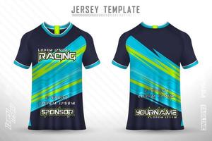 sport jersey och t-shirt mall sport jersey design vektor mockup.