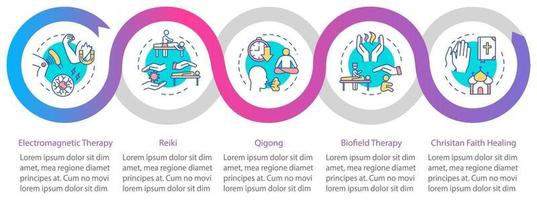 extern energi medicin vektor infographic mall