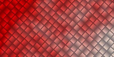 ljusröd vektorbakgrund med rektanglar. vektor