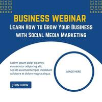 social media webinar fri vektor mall