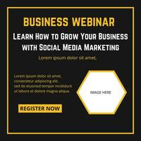 social media webinar fri vektor mall