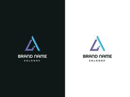 Brief-Logo-Design vektor