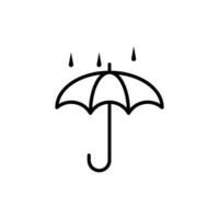 Regenschirm Symbol Design Vektor Vorlagen