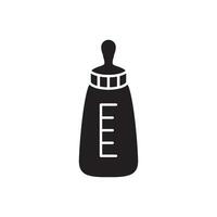 Baby Flasche Symbol Design Vektor Vorlagen