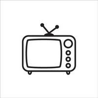 Fernsehen Symbol Design Vektor Vorlagen