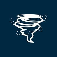 tornado logotyp symbol vektor illustration design