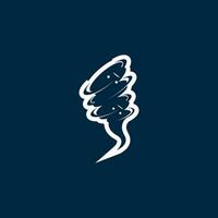 tornado logotyp symbol vektor illustration design