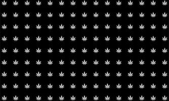 Cannabis Blatt Silhouette Motive Muster, können verwenden zum Dekoration, aufwendig, Hintergrund, Hintergrund, Textil. Mode, Stoff, Fliese, Boden, Abdeckung, Verpackung, ect. Vektor Illustration